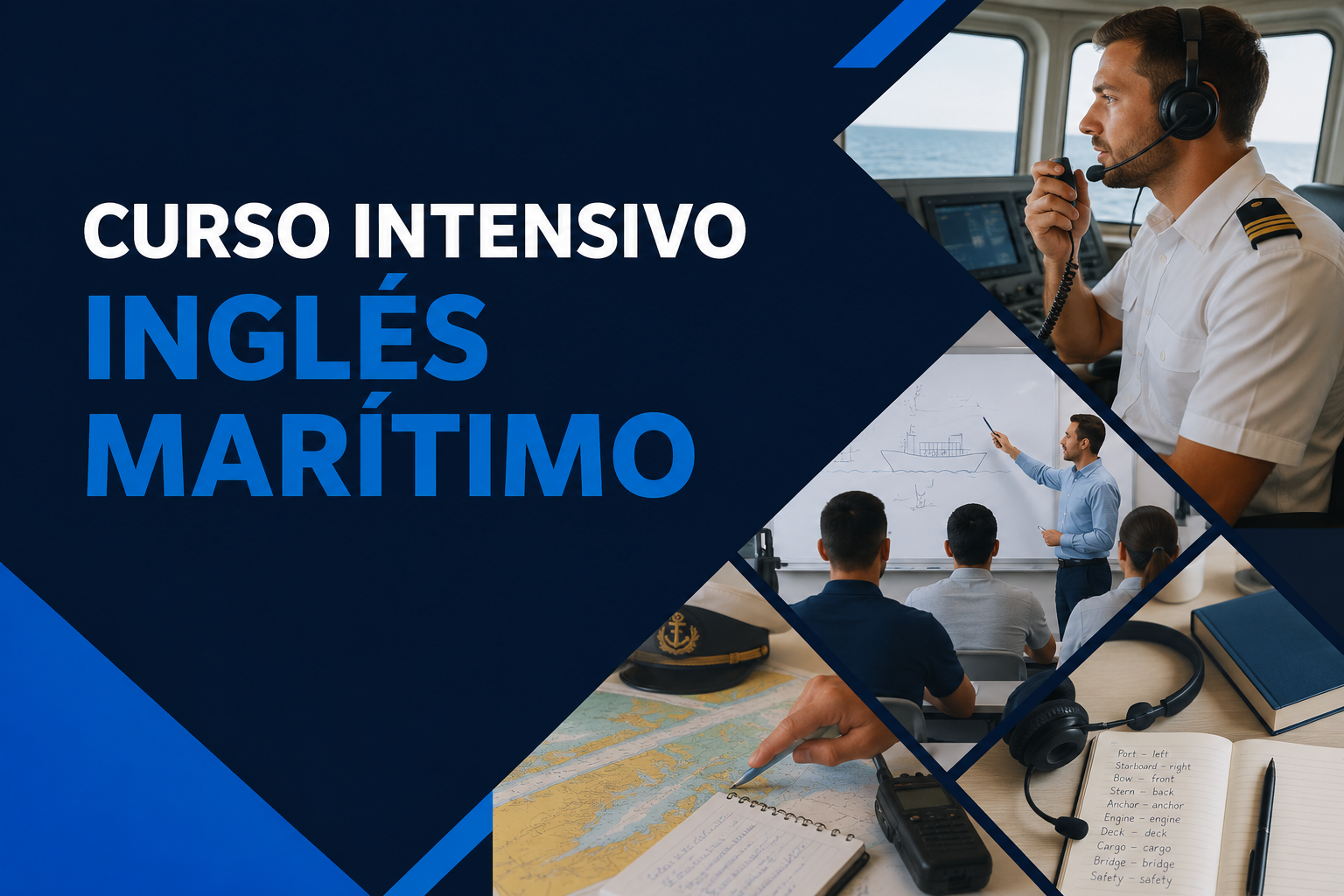 Curso intensivo inglés marítimo
